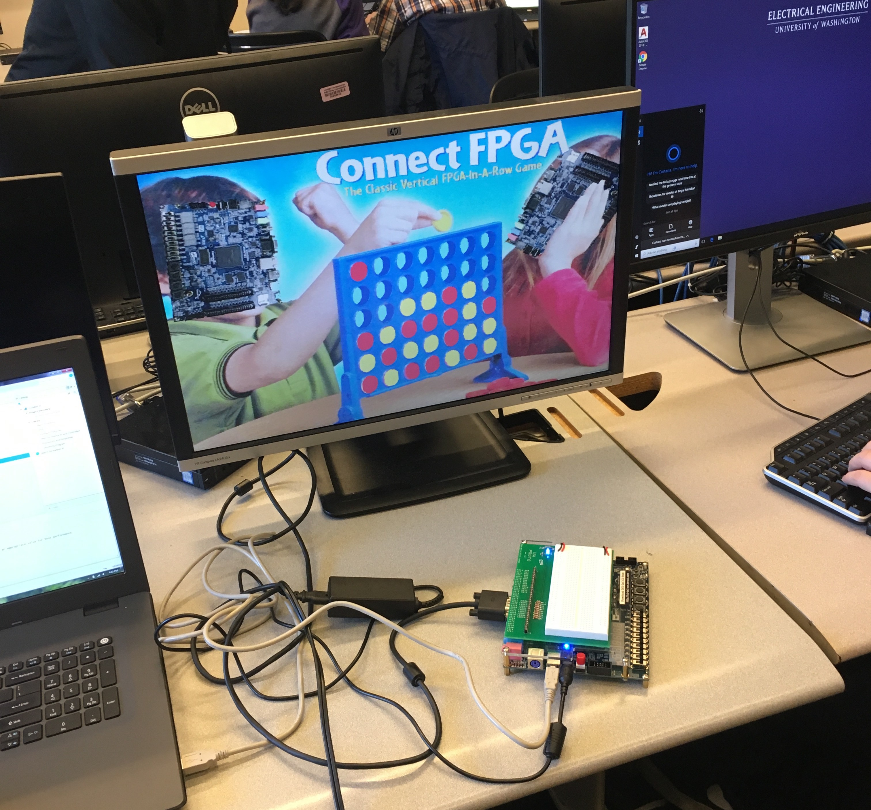 connect 4 on FPGA